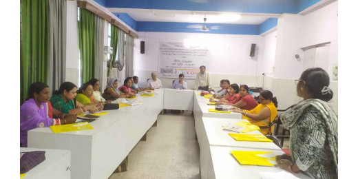 HIV AIDS और सामाजिक सुरक्षा पर आयोजित हुआ प्रशिक्षण सह उन्मुखीकरण कार्यक्रम